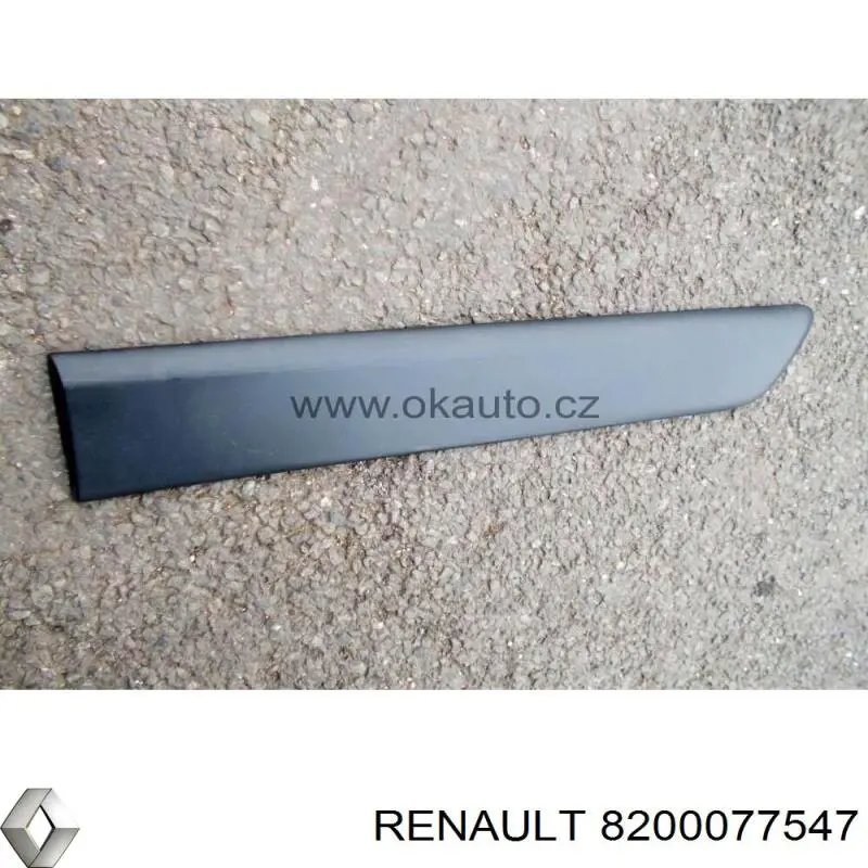 Moldura da porta traseira esquerda Renault (RVI) 8200077547 preço, a partir de 59,95 USD