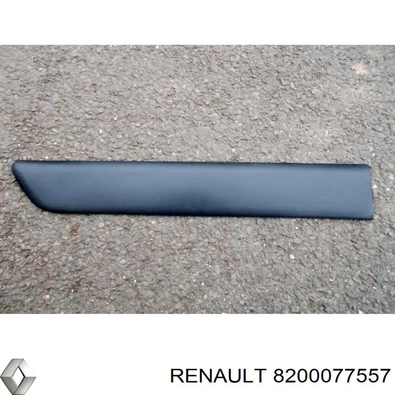 8200077557 Renault (RVI) Moldura da porta traseira direita