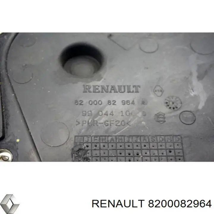 Proteção da correia do mecanismo de distribuição de gás Renault (RVI) 8200082964 preço, a partir de  USD