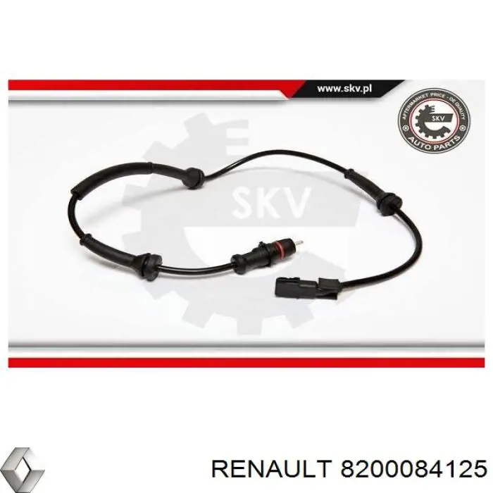 Sensor dianteiro de ABS Renault (RVI) 8200084125 preço, a partir de 25,22 USD