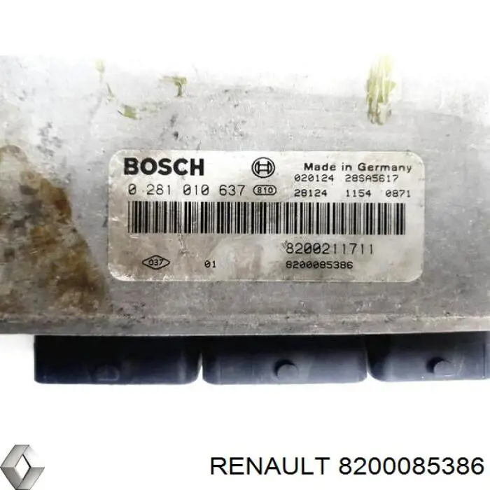 Módulo de direção (Centralina eletrônica) de motor Renault (RVI) 8200085386 preço, a partir de 73,34 USD