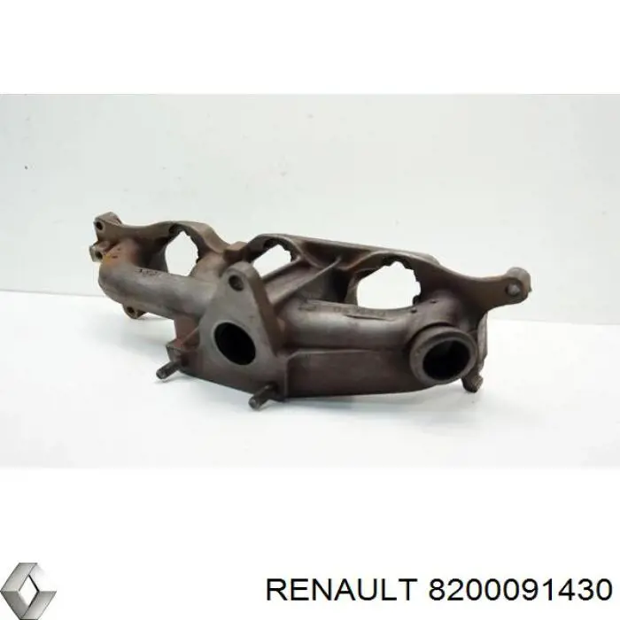 Tubo coletor de escape Renault (RVI) 8200091430 preço, a partir de 88,53 USD
