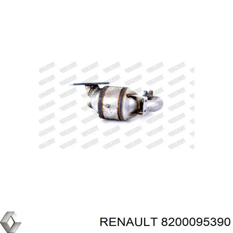 8200095390 Renault (RVI) Convertidor - catalisador