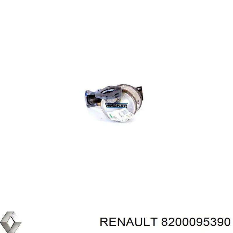 Convertidor - catalisador Renault (RVI) 8200095390 preço, a partir de 203,18 USD