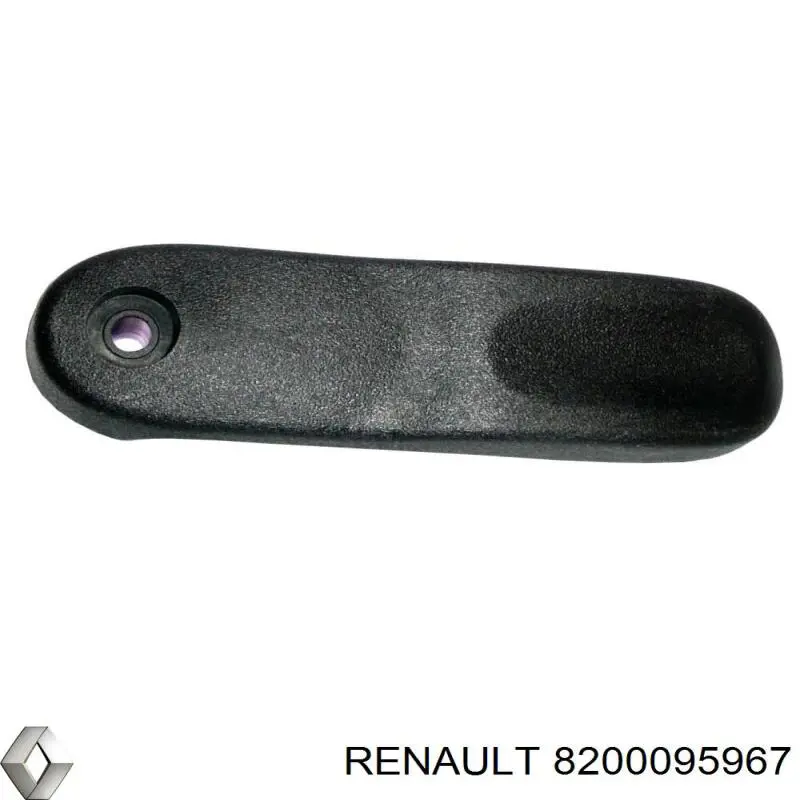 Maçaneta esquerda interna da porta traseira (batente) Renault (RVI) 8200095967 preço, a partir de 22,17 USD