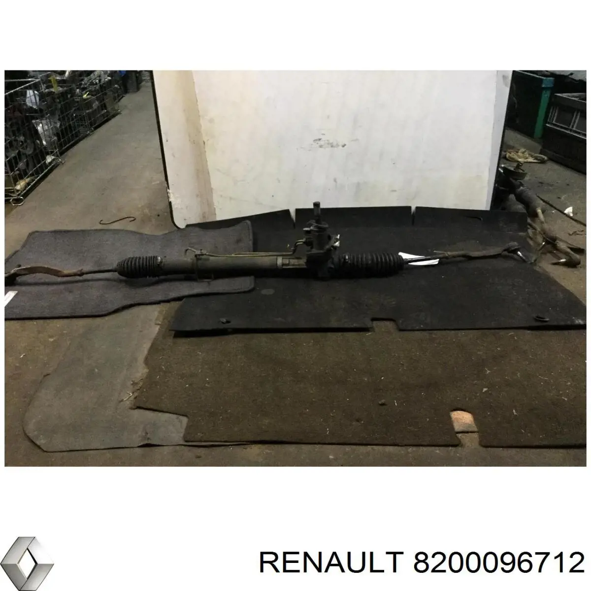 8200096712 Renault (RVI) Cremalheira da direção