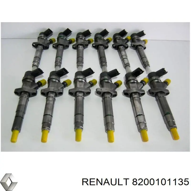 Injetor de injeção de combustível Renault (RVI) 8200101135