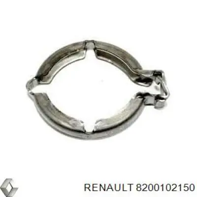 8200102150 Renault (RVI) Braçadeira de cano derivado de válvula EGR