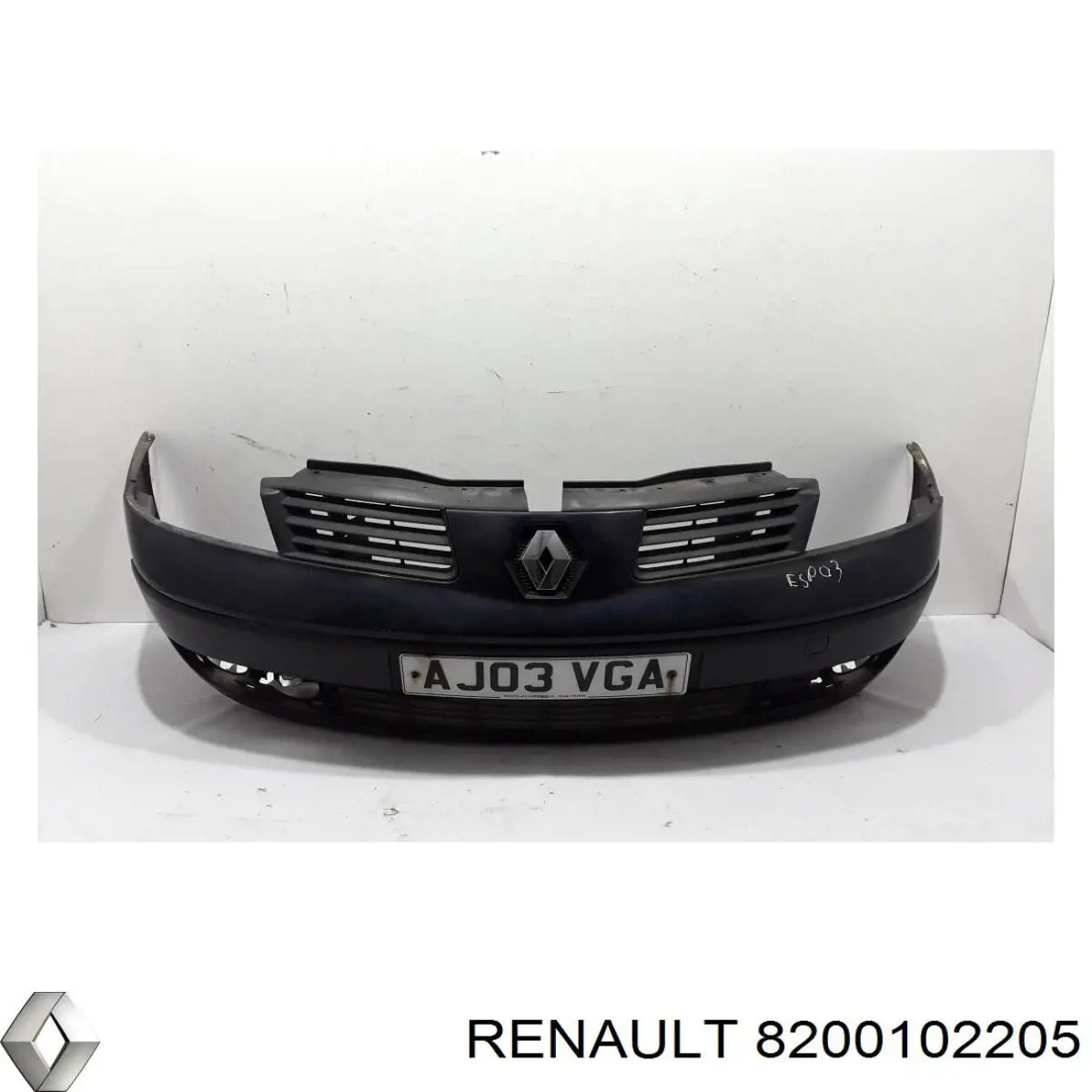 8200102205 Renault (RVI) Pára-choque dianteiro