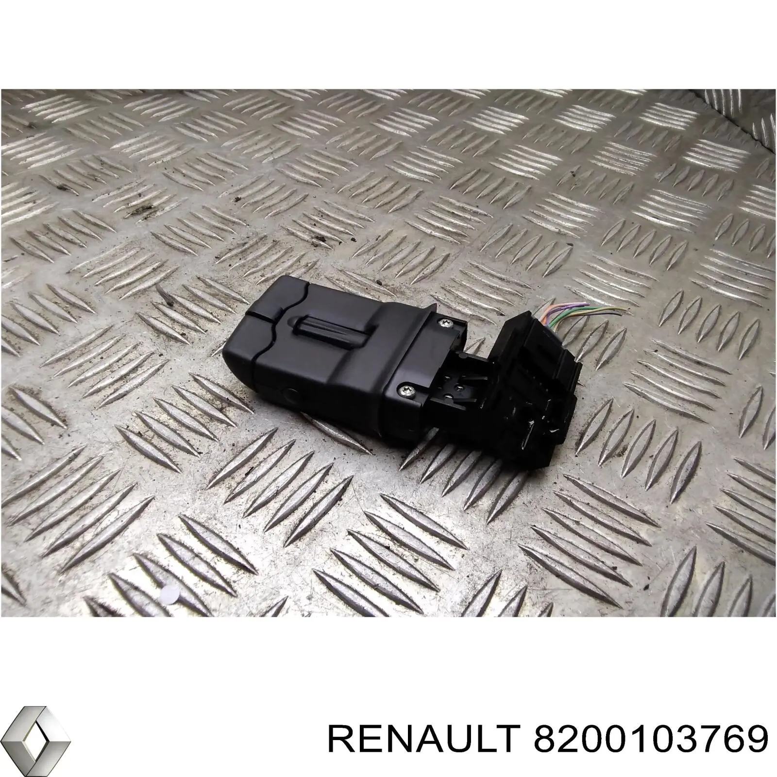8200103769 Renault (RVI) Comutador instalado na coluna da direção, de controlo do sistema de áudio