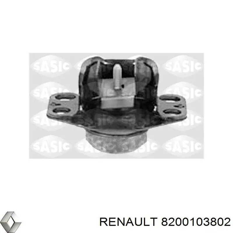 Coxim (suporte) traseiro de motor Renault (RVI) 8200103802 preço, a partir de 69,76 USD