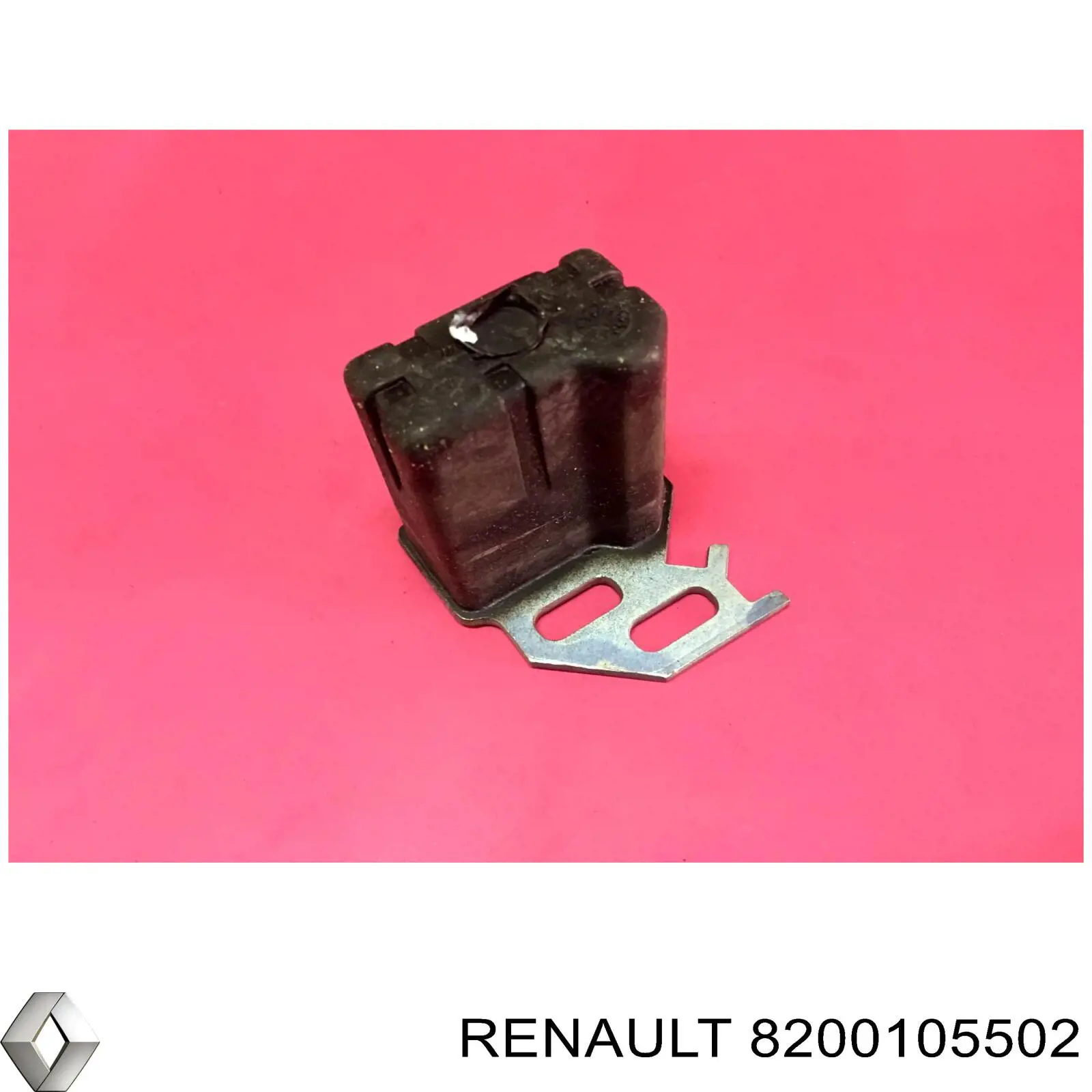 Compre 8200105502 Renault (RVI) Braçadeira do silenciador traseira