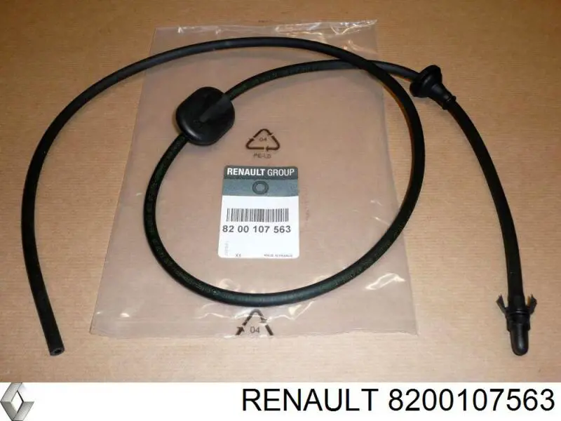 8200107563 Renault (RVI) Injetor de fluido para lavador de vidro traseiro