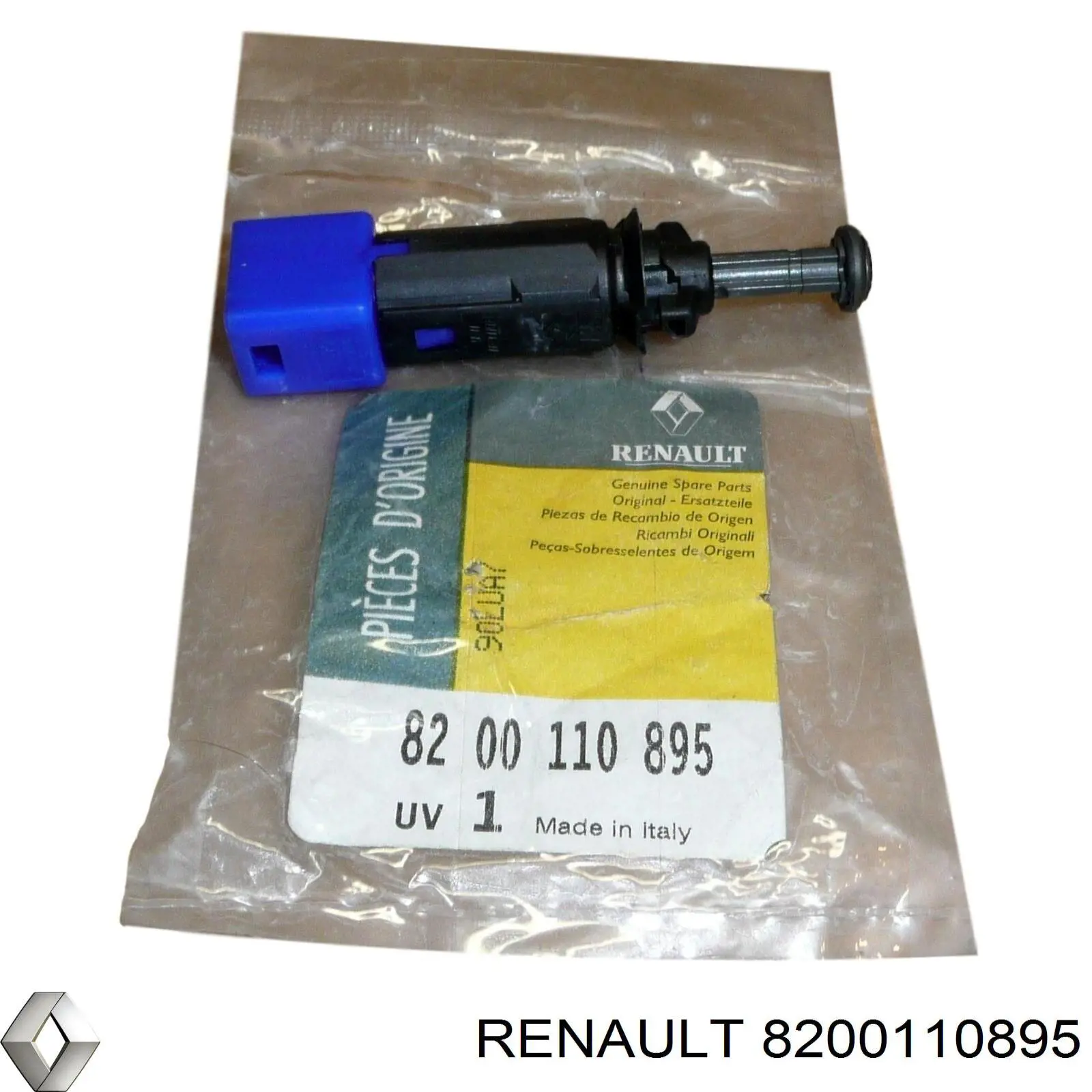 8200110895 Renault (RVI) Sensor de ativação do sinal de parada
