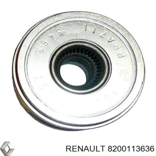 Polia do gerador Renault (RVI) 8200113636 preço, a partir de 29,59 USD