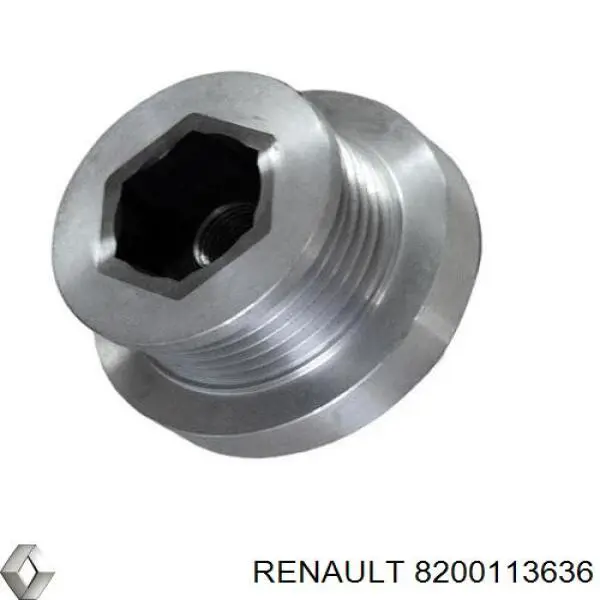 Polia do gerador 8200113636 Renault (RVI)