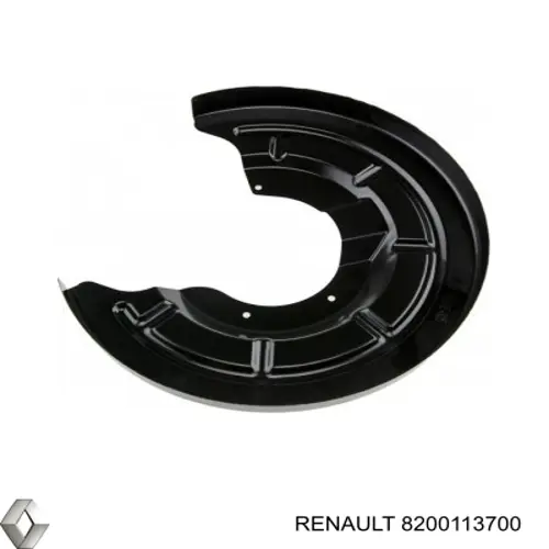 Proteção direita do freio de disco traseiro Renault (RVI) 8200113700 preço, a partir de 31,46 USD