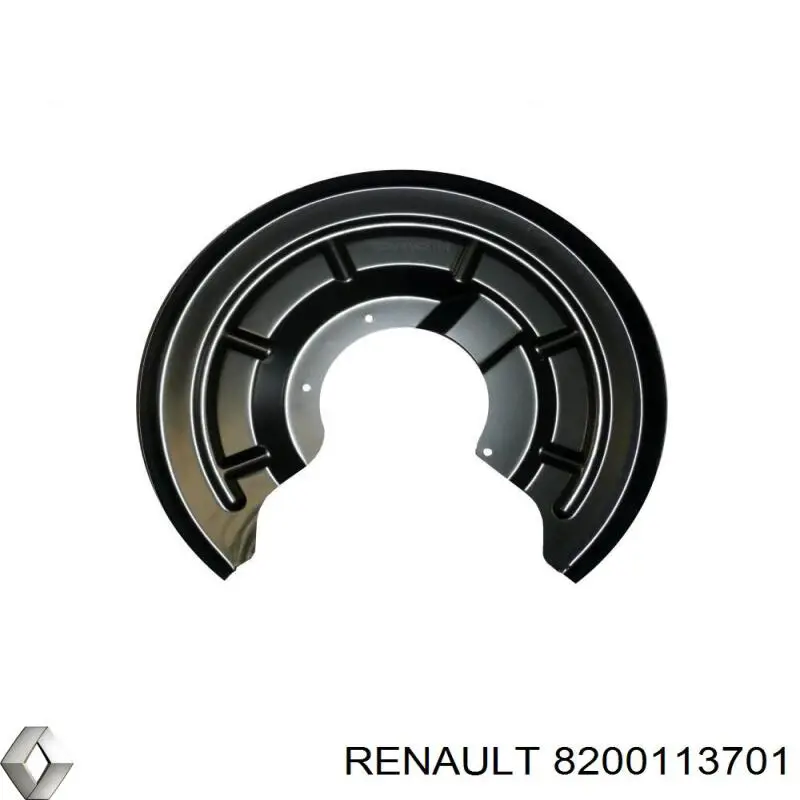 Proteção esquerda do freio de disco traseiro Renault (RVI) 8200113701 preço, a partir de 35,10 USD