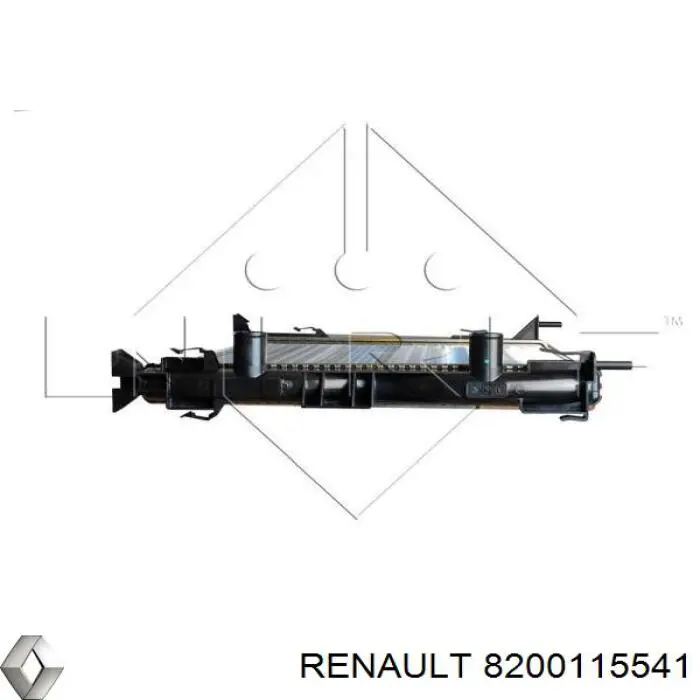 Radiador de esfriamento de motor Renault (RVI) 8200115541 preço, a partir de 81,86 USD