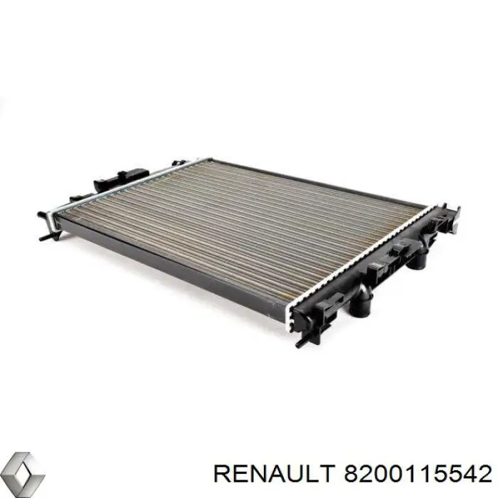 Radiador de esfriamento de motor Renault (RVI) 8200115542 preço, a partir de 52,87 USD