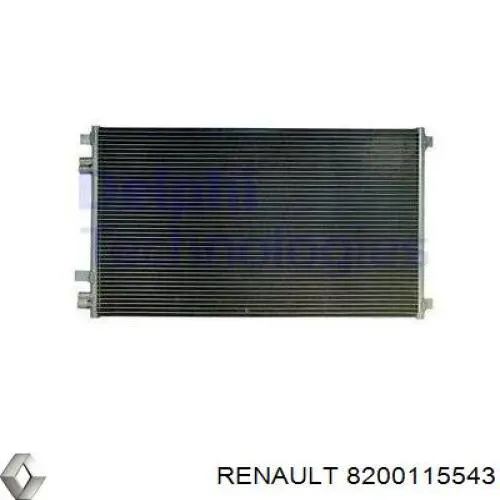 Compre 8200115543 Renault (RVI) Radiador de aparelho de ar condicionado