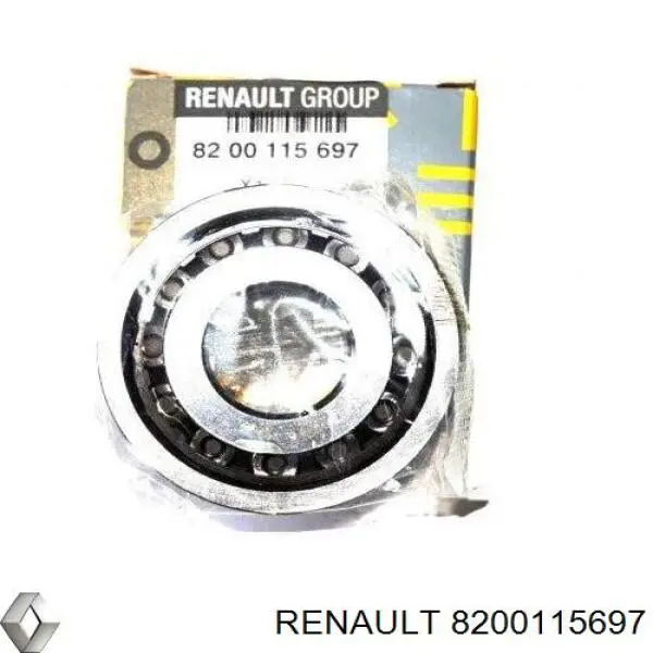 8200115697 Renault (RVI) Rolamento da árvore secundária da Caixa de Mudança