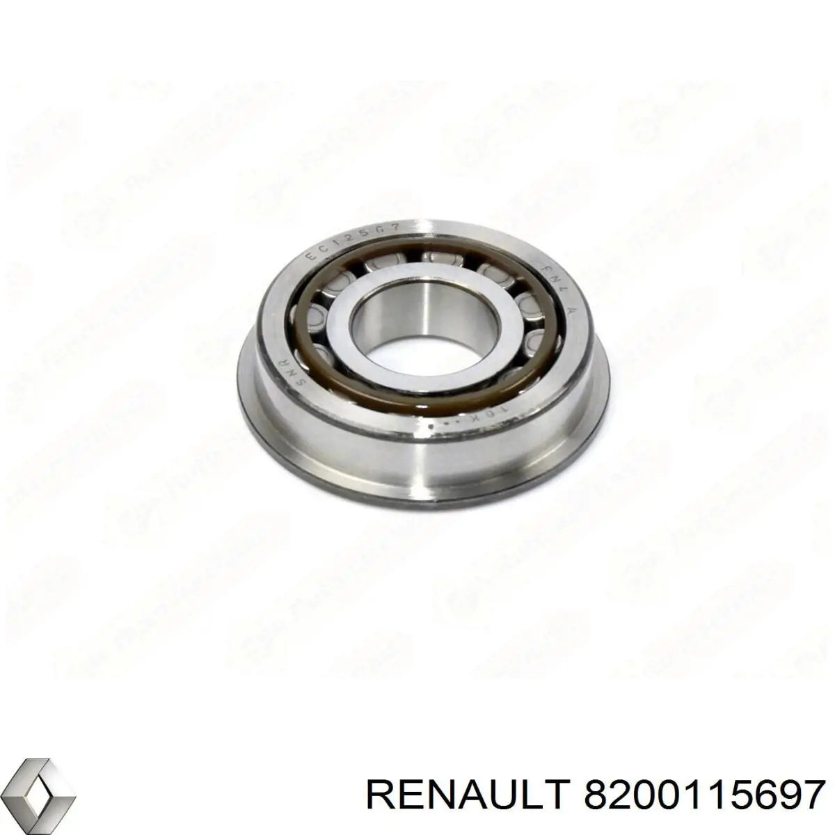 8200115697 Renault (RVI) Rolamento da árvore secundária da Caixa de Mudança