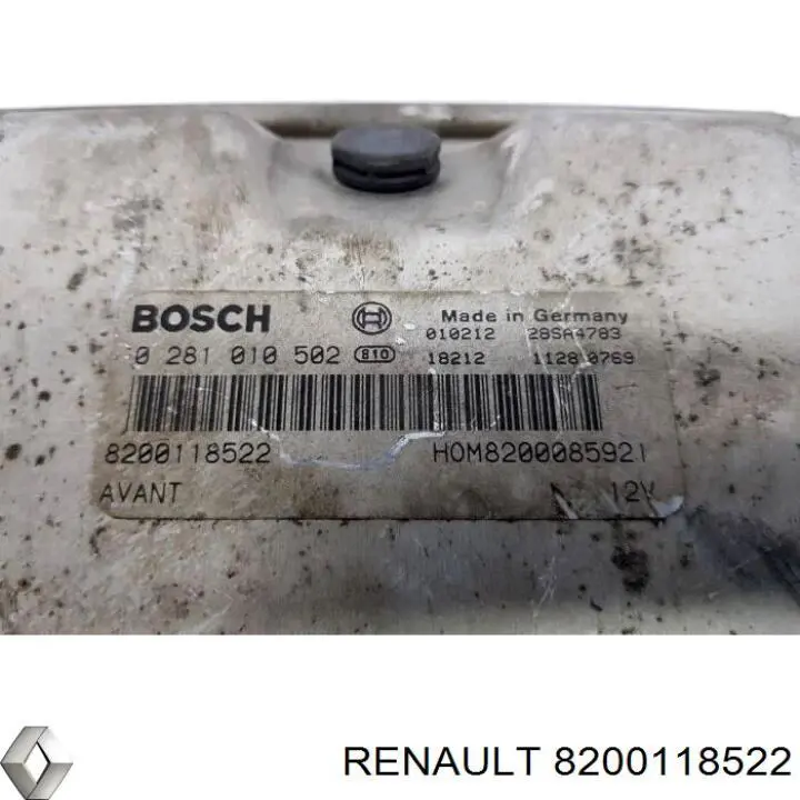  Renault (RVI) 8200118522 preço, a partir de 187,76 USD