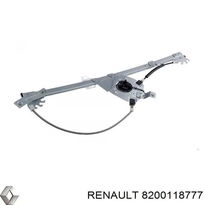 Mecanismo de acionamento de vidro da porta dianteira esquerda Renault (RVI) 8200118777 preço, a partir de 54,19 USD