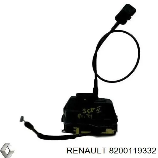 8200119332 Renault (RVI) Fecho da porta traseira direita