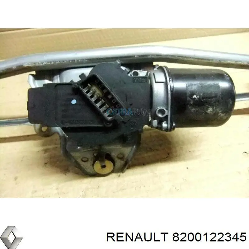 8200122345 Renault (RVI) Trapézio de limpador pára-brisas