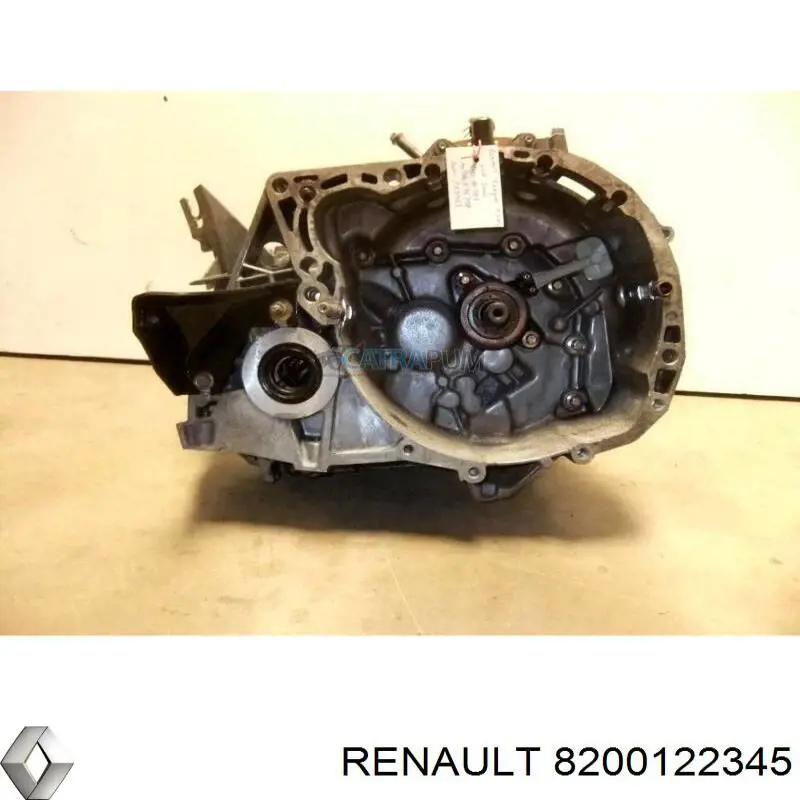 Trapézio de limpador pára-brisas Renault (RVI) 8200122345