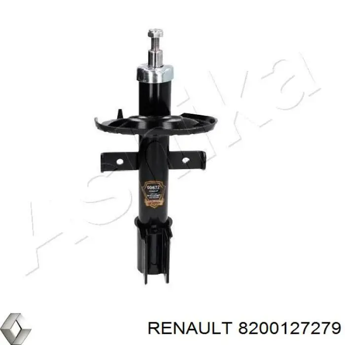 Amortecedor dianteiro 8200127279 Renault (RVI)