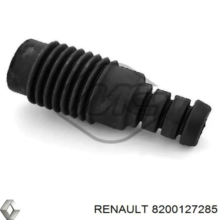 8200127285 Renault (RVI) Pára-choque (grade de proteção) de amortecedor dianteiro + bota de proteção