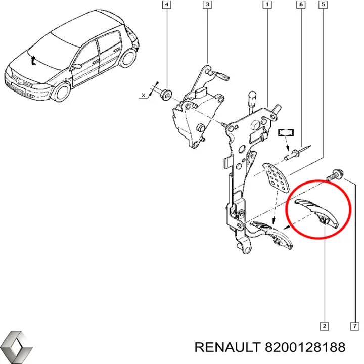 Compre 8200128188 Renault (RVI) 