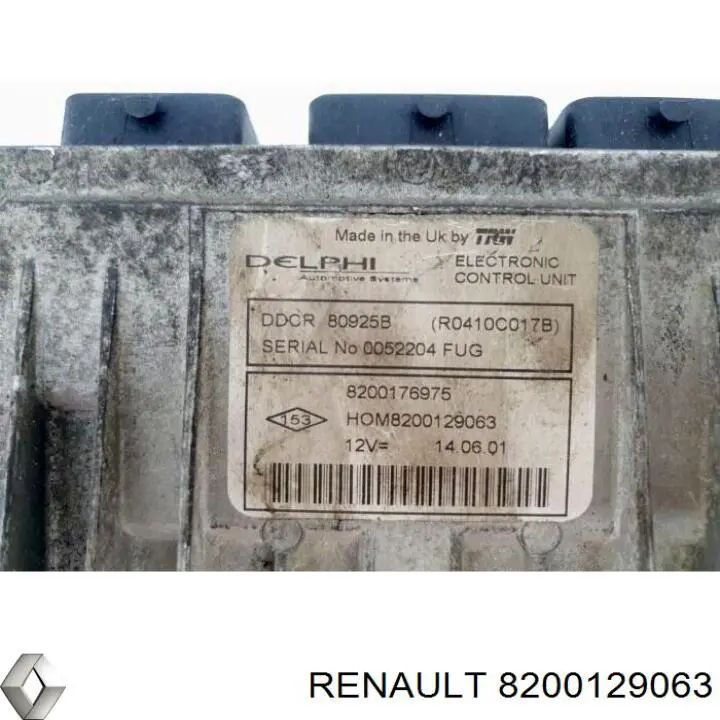 Compre 8200129063 Renault (RVI) Módulo de direção (Centralina eletrônica) de motor