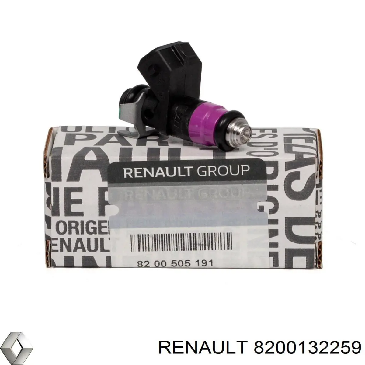 Compre 8200132259 Renault (RVI) Injetor de injeção de combustível
