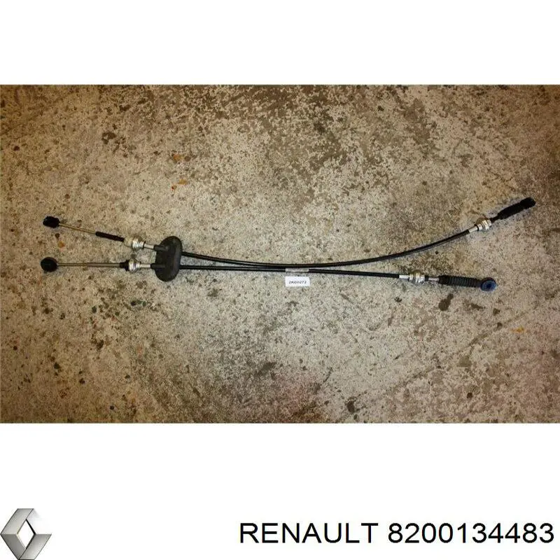 Cabo de mudança duplo Renault (RVI) 8200134483
