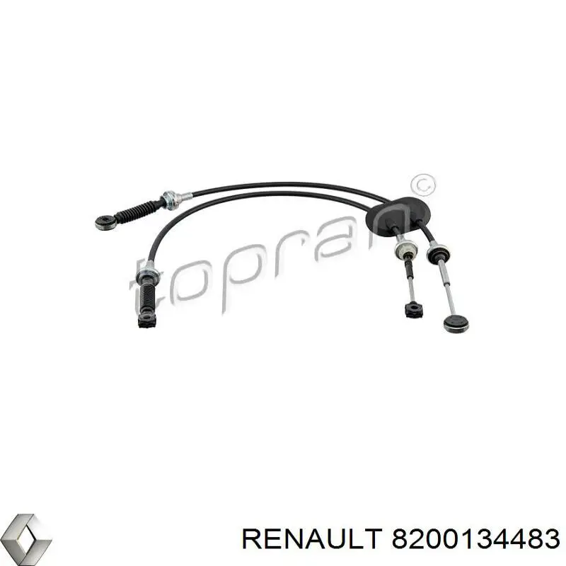 Cabo de mudança duplo 8200134483 Renault (RVI)