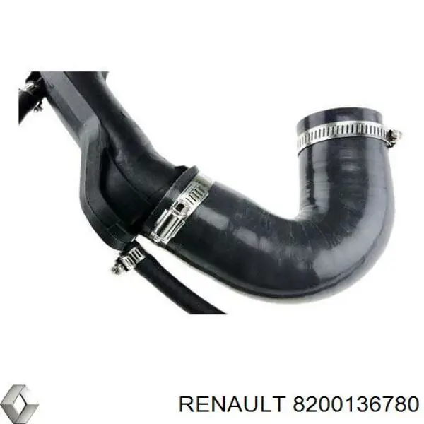 Cano derivado de ar, saída de turbina (supercompressão) Renault (RVI) 8200136780 preço, a partir de 47,75 USD