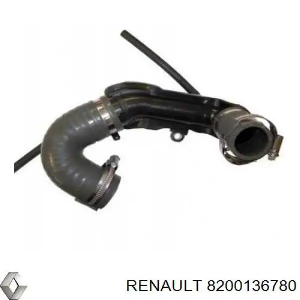 Compre 8200136780 Renault (RVI) Cano derivado de ar, saída de turbina (supercompressão)
