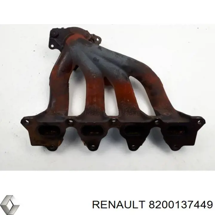 8200137449 Renault (RVI) Tubo coletor de escape