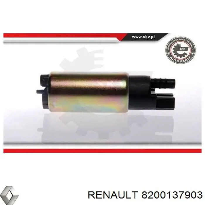 Compre 8200137903 Renault (RVI) Elemento de turbina da bomba de combustível