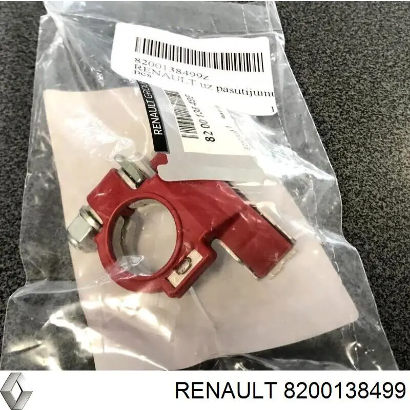 8200138499 Renault (RVI) Borne de bateria recarregável (PILHA)