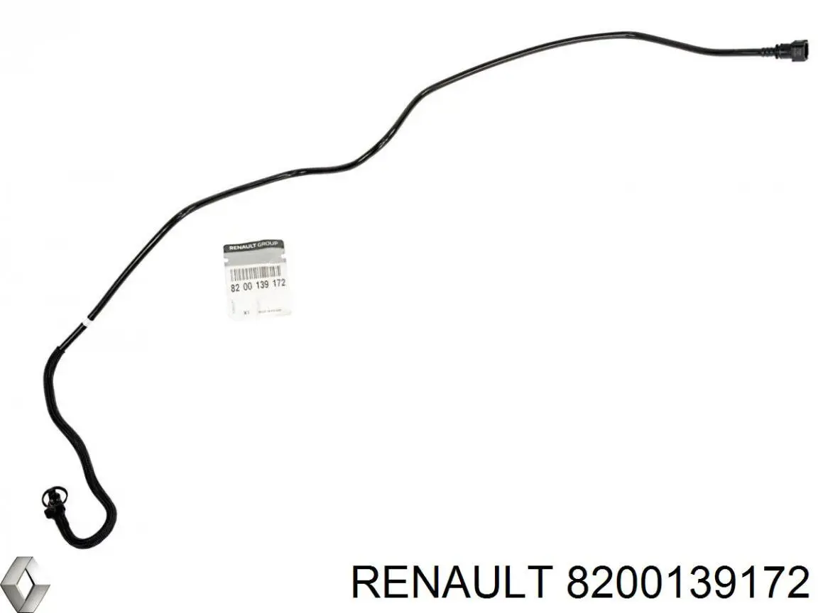 8200139172 Renault (RVI) Tubo de combustível, desde o filtro até a sonda de combustível