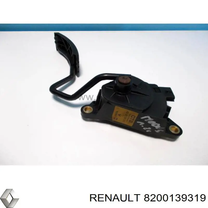8200139319 Renault (RVI) Pedal de gás (de acelerador)