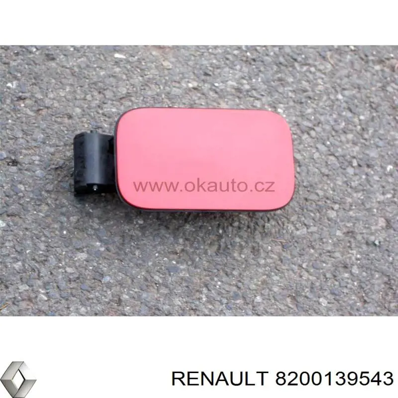 8200139543 Renault (RVI) Caixa de gargalo de enchimento do tanque de combustível