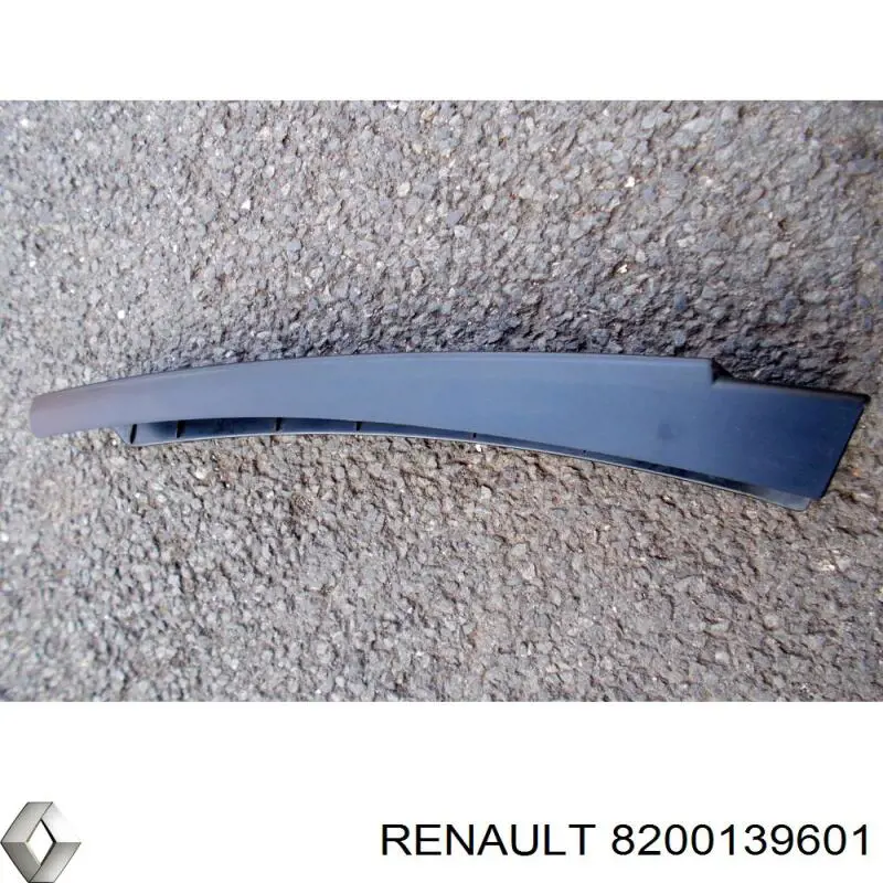 8200139601 Renault (RVI) Placa sobreposta externa central direita de suporte de carroçaria