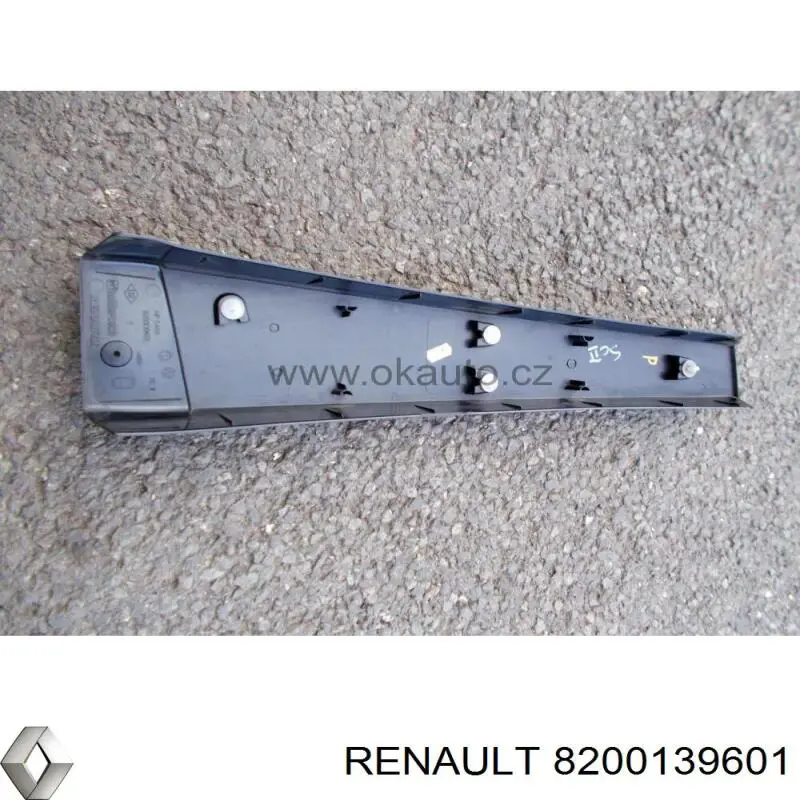 Placa sobreposta externa central direita de suporte de carroçaria Renault (RVI) 8200139601 preço, a partir de 97,92 USD