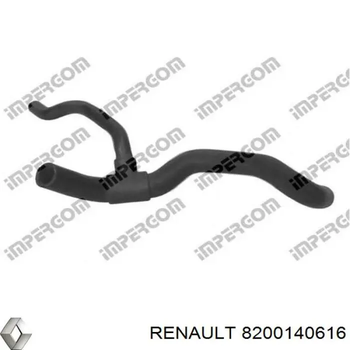 Compre 8200140616 Renault (RVI) Mangueira (cano derivado) do radiador de esfriamento superior